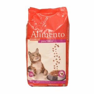 Alimento Para Gatos Y Gatitos Sabor A Pollo SUPERMAXI 500 G