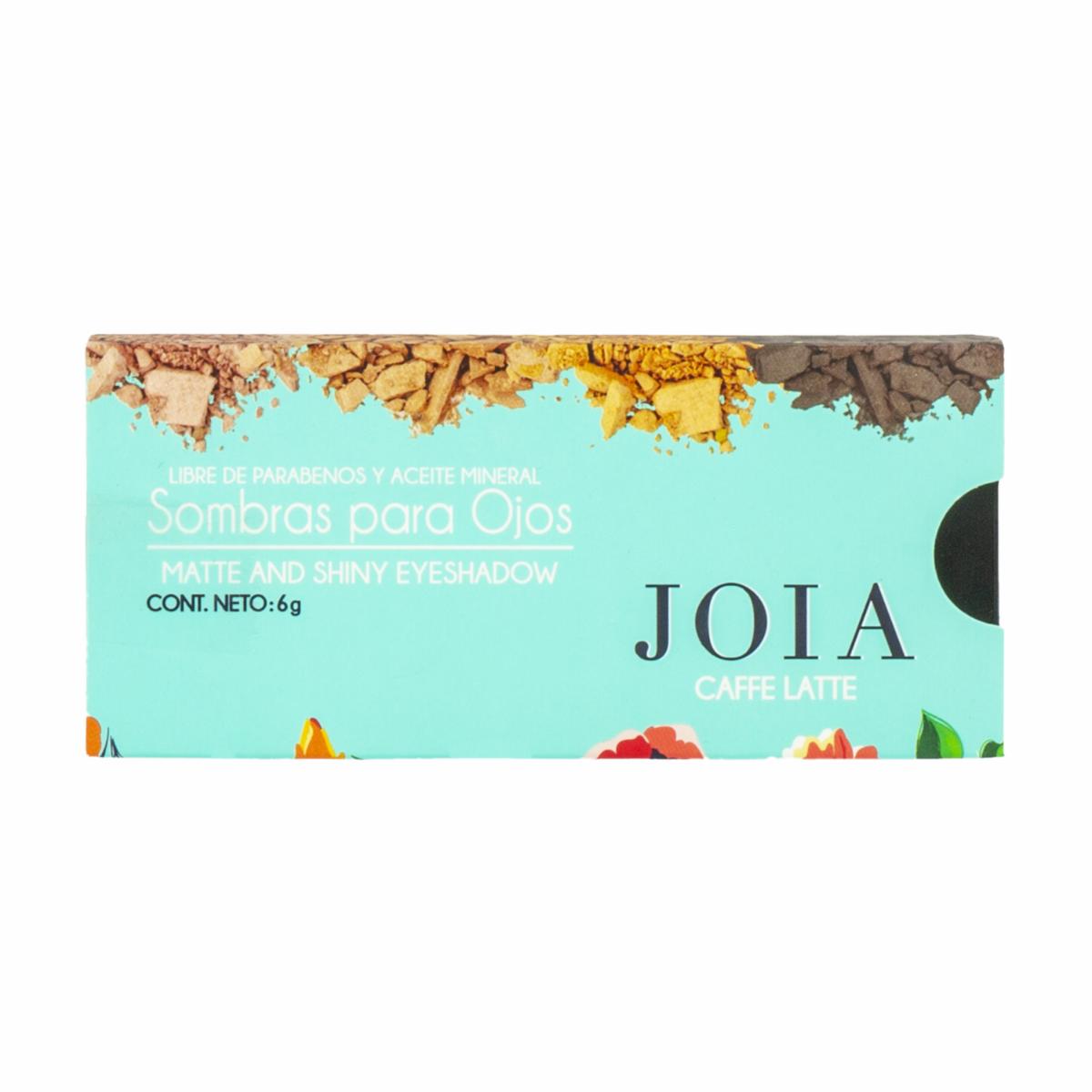 Sombras Para Ojos Tono Café Late JOIA 6 G - Imagen 2