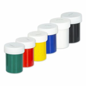 Set Temperas Con Pincel Y Paleta ESTILO 22 Ml