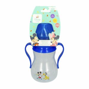 Biberón Cuello Ancho Con Agarradera Mickey DISNEY 11 Onzas