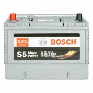 Batería Para Auto Mega Power S5 Invertida BOSCH 34 MP