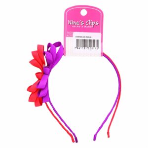 Diadema Tipo Lazo NINA´S CLIPS Longitud Perfecta