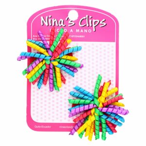 Curli Pequeño X2 NINA´S CLIPS Paquete