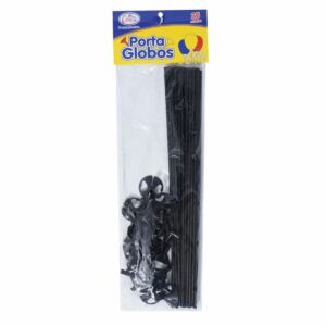 Porta Globos Negro CELINA X 25 Uds