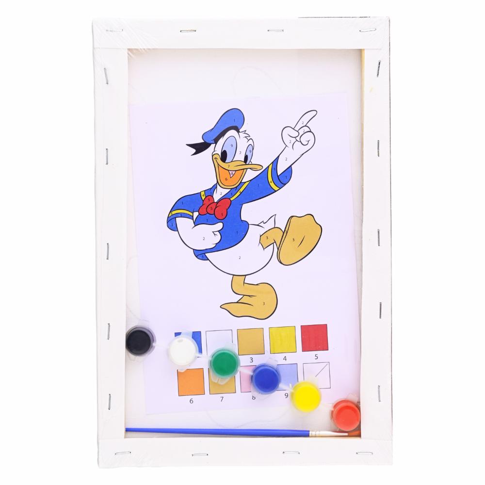 Lienzo Para Pintar Pato Donald DISNEY 30X20 CM - Imagen 2