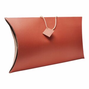 Caja Kraft Roja Verde PAPELART Grande