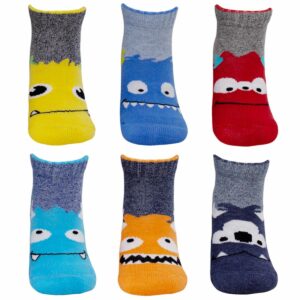 Medias Deportiva Antideslizante Monster Varios Colores MECRISGA