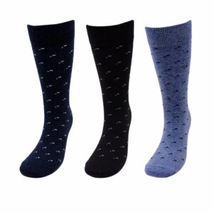 Medias Casual Alta Pack X 3 MGX BASIC De Algodón