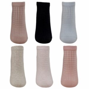 Medias Diamond Invisibles Sin Costura Varios Colores Pack X3 MECRISGA Talla 9-11