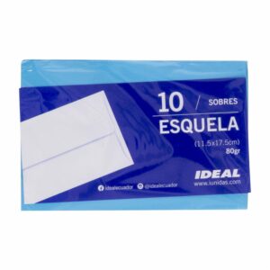 Sobre De Esquela IDEAL 80 Gr