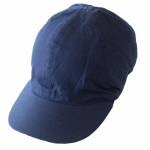 Gorro Gabardina Jockey Azul HUELLAS Algodón