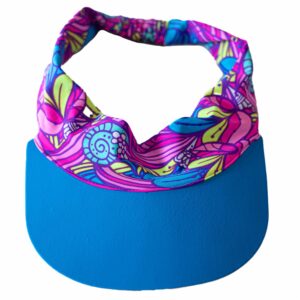 Gorro Visera Turquesa HUELLAS