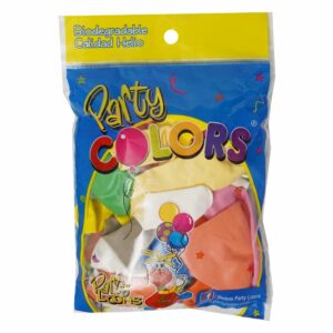 Globo N12 Pastel Surtido PARTY COLORS Unidad