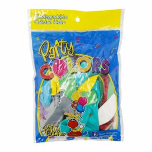Globo N 9 Pastel Surtido PARTY COLORS Unidad
