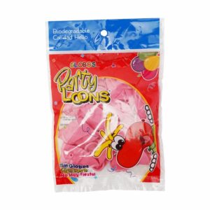 Globo N 9 Rosado PARTY COLORS Unidad