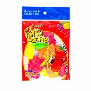 Globo Neón Surtido PARTY COLORS N°9