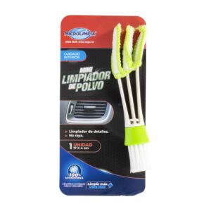 Escobilla Limpiadora De Detalles Automotriz MICROLIMPIA 17 x 25 Cm
