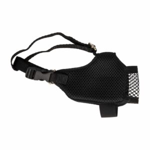 Bozal Para Perro Color Negro THE PET FACTORY Talla Pequeño