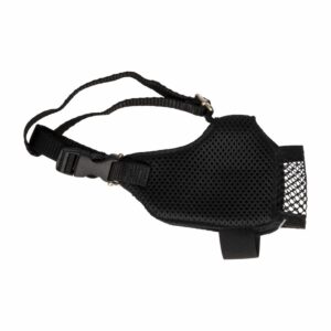 Bozal Para Perro Color Negro THE PET FACTORY Talla Extra Grande