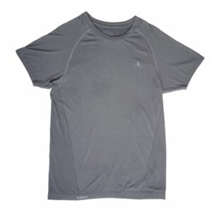 Camiseta Manga Corta Deportivo Hombre Gris TSX