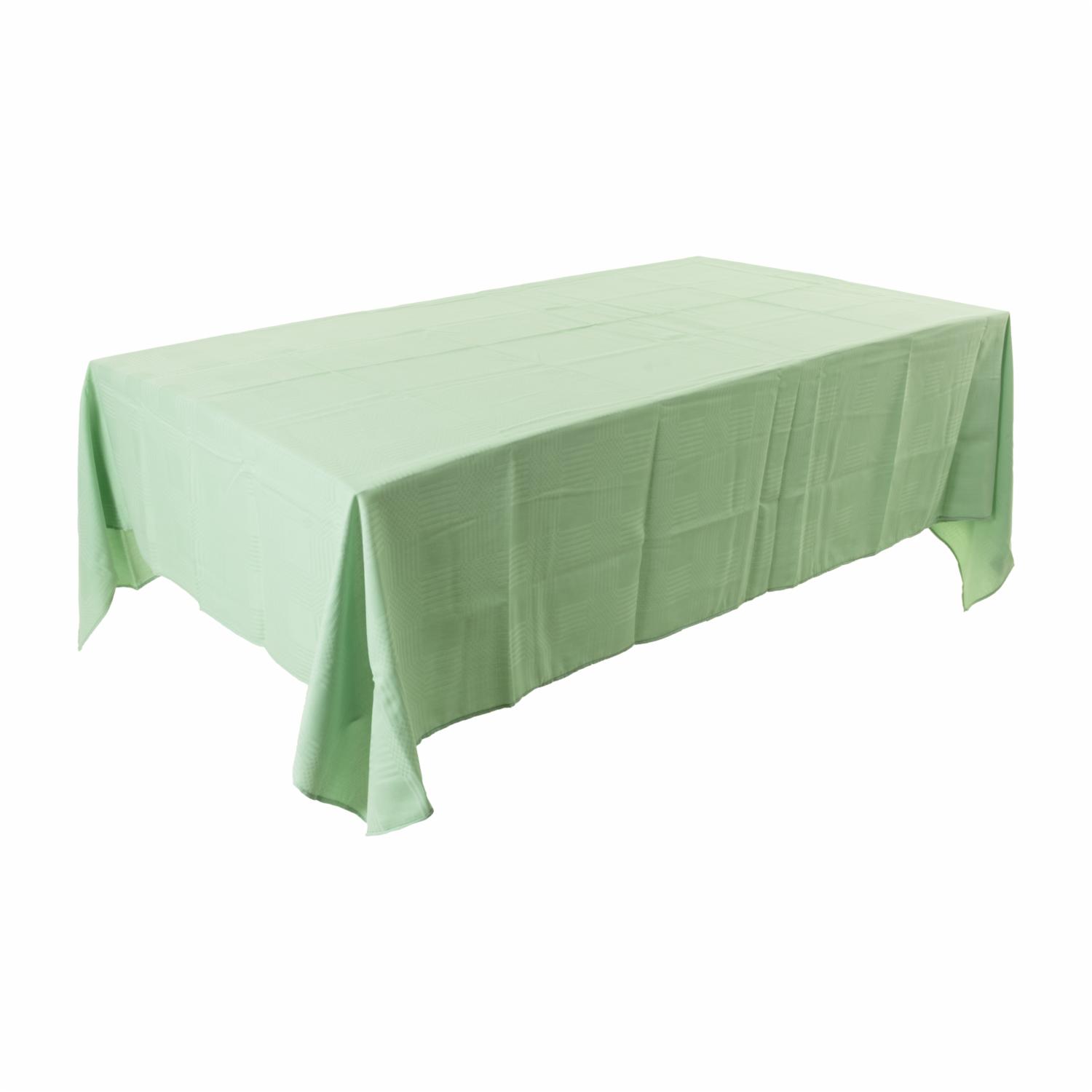 Mantel Pasadena Rectangular Menta 6 Puestos CASA LINDA - Megamaxi, image size:1500x1500