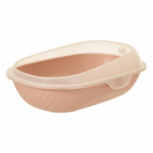 Arenero De Gatos Rosado Coral CASA PICA 59.5 ancho  19.2 largo  40 alto