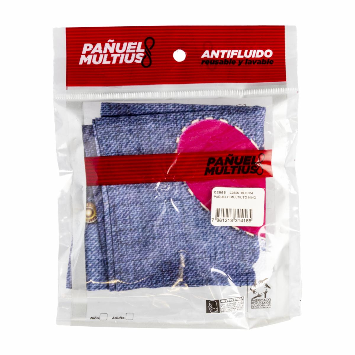 Pañuelo Tubular Multiusos Multi Uso Niño GYM Pequeña - Imagen 2