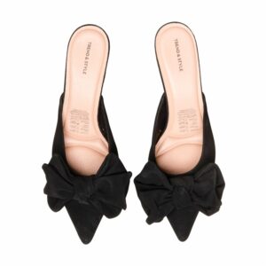 Zapatos Sin Talón Con Lazo En Punta TREND & STYLE