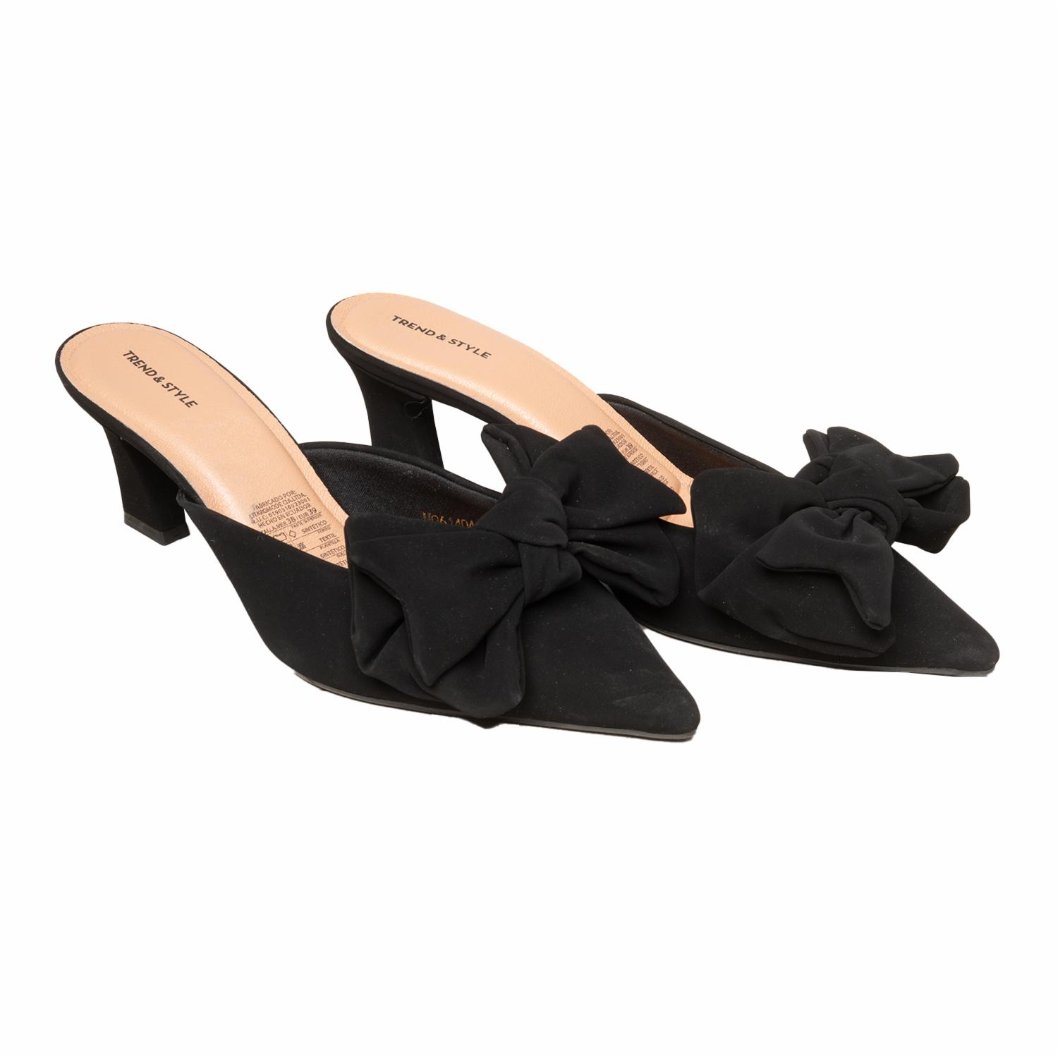 Zapatos Sin Talón Con Lazo En Punta TREND & STYLE - Imagen 2