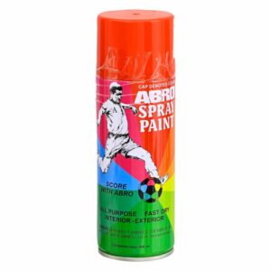 Pintura En Spray Rojo Fuego ABRO 400 Ml