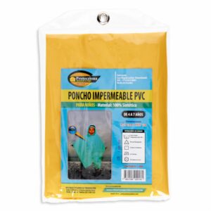 Poncho Impermeable Pvc Niños 44746 PROTECZIONA Unidad