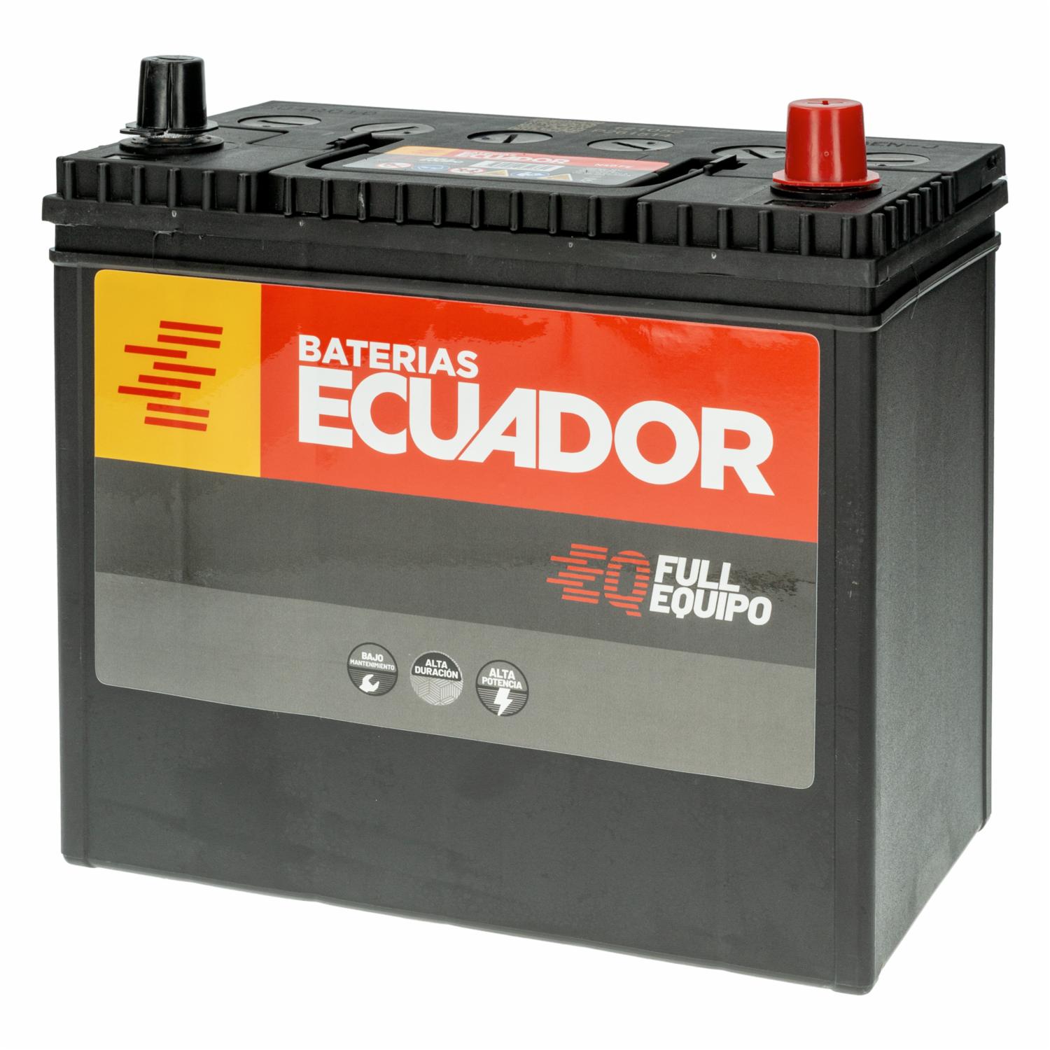 Batería Para Auto EQ Full Equipo BATERÍAS ECUADOR NS60 FE - Imagen 2