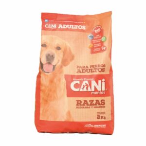 Alimento Para Perros Adultos De Razas Medianas Y Grandes CANIMENTOS 2 Kg
