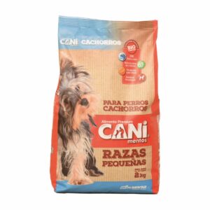 Alimento Para Perros Cachorros De Razas Pequeñas CANIMENTOS 2 Kg