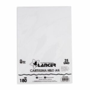 Cartulina Hilo A4 LANCER 25 Piezas