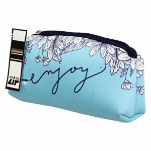 Cosmetiquera Con Cierre Mediano Colores Surtidos ZIP Unidad