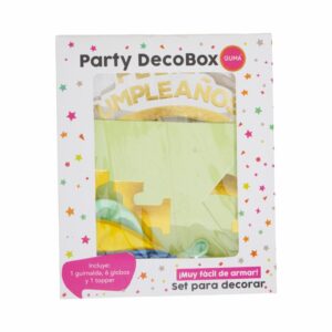 Mini Set Guirnalda Feliz Cumpleaños Verde Menta GU.MA. Unidad