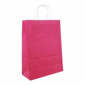 Bolsa Para Regalo Fucsia ROMIPACK 22 X 10 X 30 Cm