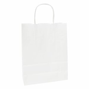 Bolsa Para Regalo Classic Blanca ROMIPACK 18 X 09 X 24 Cm