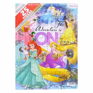 Rompecabezas De Madera 25 Piezas De Princesas DIDAKTECA 33Cm X 24 Cm