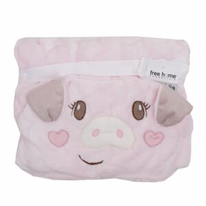Cobija De Cuna Cerdita Rosa FREE HOME 110X75 Cm