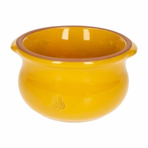 Cacerola Con Asa Mostaza Miel MESTIZA 13 Cm