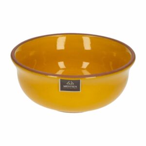 Bowl Alfarero Mostaza Miel MESTIZA 15 Cm