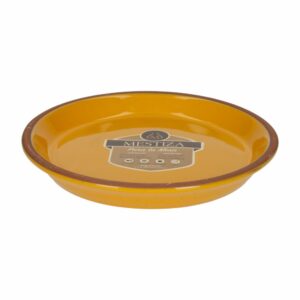 Plato Alfarero Mostaza Miel MESTIZA 22 Cm