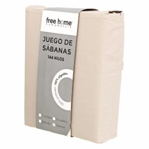 Juego De Sábanas Polialgodon Arena FREE HOME 3 Plazas