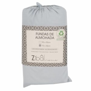 Funda Para Almohada Plata ZIBA HOME 70 X 50 Cm