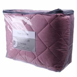 Cobertor Pc Rosa Madera FREE HOME 3 Plazas