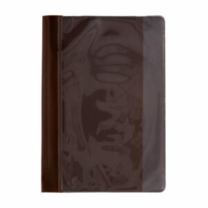 Carpetas Tipo Oficio Transparente Color Café LANCER Unidad