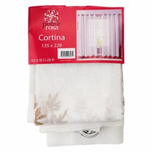 Cortina Visillo Ramas POMAROSA 228 X 135 Cm