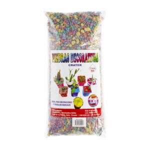 Piedras Decorativas Mix Colores CRATER 1 Kg